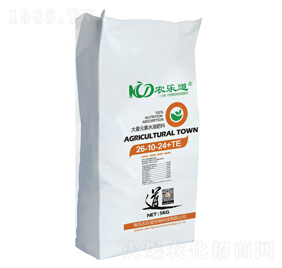 大量元素水溶肥料26-10-24+TE-農(nóng)樂道生物