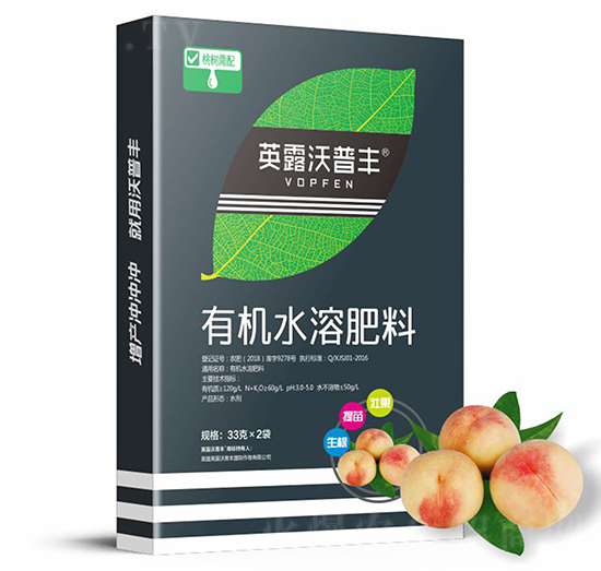 桃樹需配有機(jī)水溶肥料（盒）-英露沃普豐