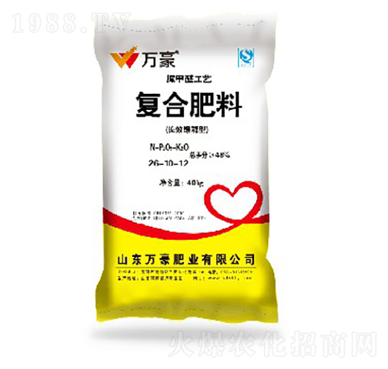 玉米專用脲甲醛復(fù)合肥料26-10-12-萬豪農(nóng)業(yè)