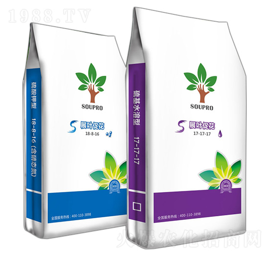 膨果轉(zhuǎn)色專(zhuān)用硫基水溶型復(fù)合肥料17-17-17-施樸樂(lè)-新都化工