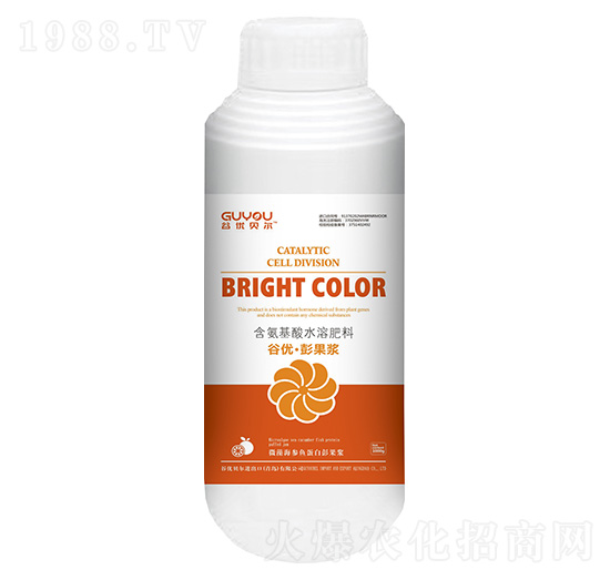 含氨基酸水溶肥料-谷優(yōu)·彭果漿-谷優(yōu)貝爾