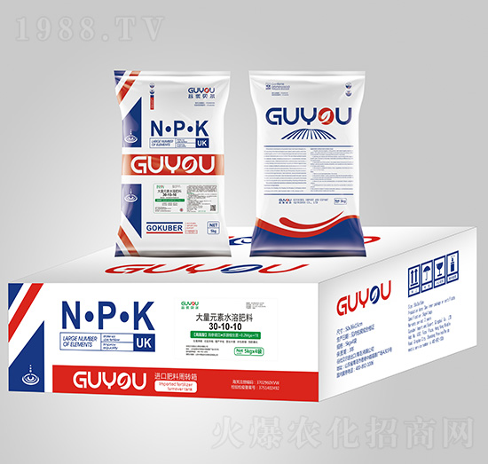 高氮型大量元素水溶肥料30-10-10-谷優(yōu)貝爾