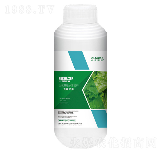 含氨基酸水溶肥料-谷優(yōu)·葉菜-谷優(yōu)貝爾