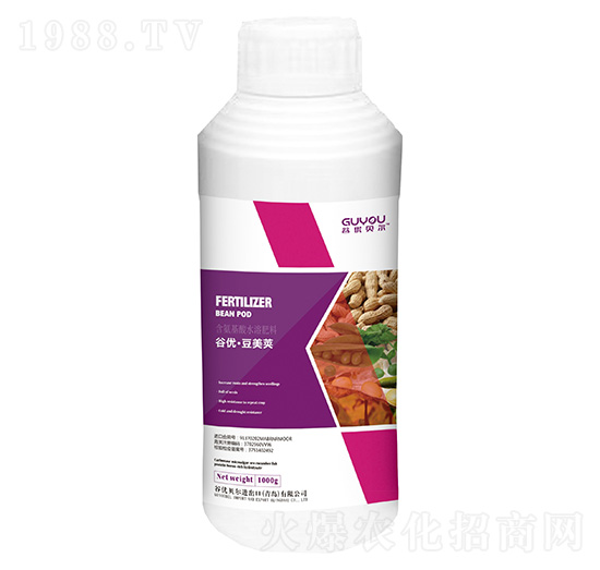 含氨基酸水溶肥料-谷優(yōu)·豆美莢-谷優(yōu)貝爾