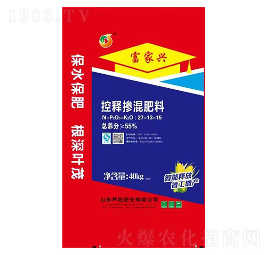 控釋摻混肥料27-13-15-富家興-蘆陽(yáng)肥業(yè)