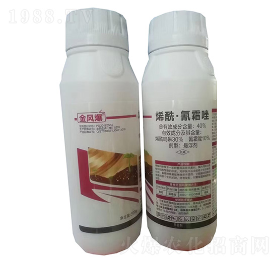 40%烯酰·氰霜唑懸浮劑500g-金風(fēng)爆-綠坤生物