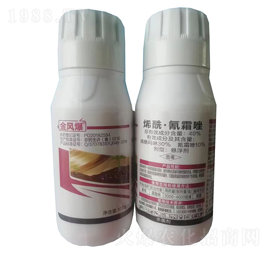 40%烯酰·氰霜唑懸浮劑-金風(fēng)爆-綠坤生物