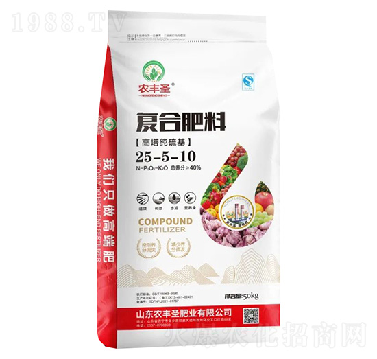 高塔純硫基復合肥料25-5-10-農(nóng)豐圣