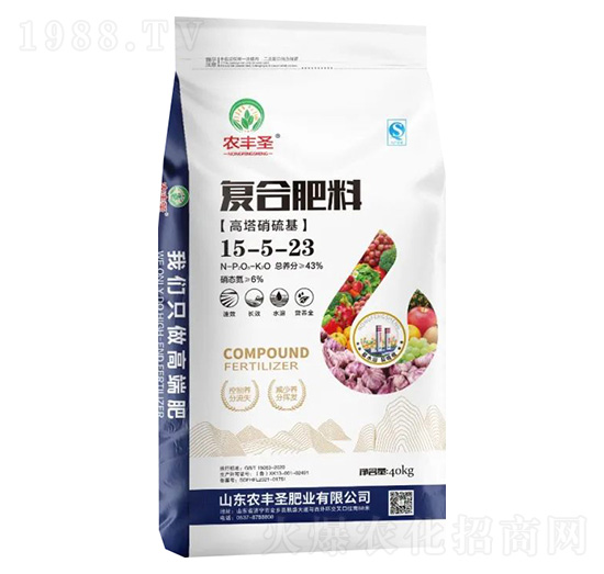 高塔硝硫基復合肥料15-5-23-農豐圣