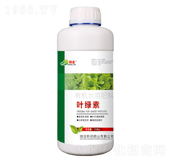 有機(jī)水溶肥料-葉綠素-韓金-韓邦肥業(yè)