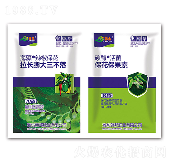 拉長膨大三不落+保花保果素-韓金-韓邦肥業(yè)