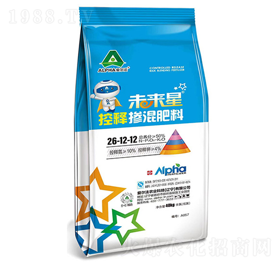 未來(lái)星控釋摻混肥料26-12-12-愛(ài)爾法