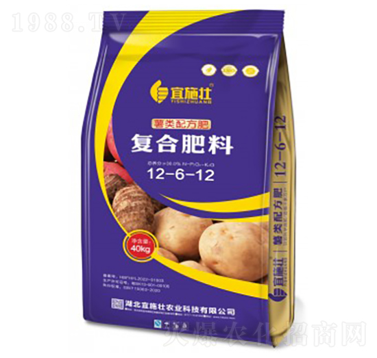 薯類配方復(fù)合肥料12-6-12-宜施壯