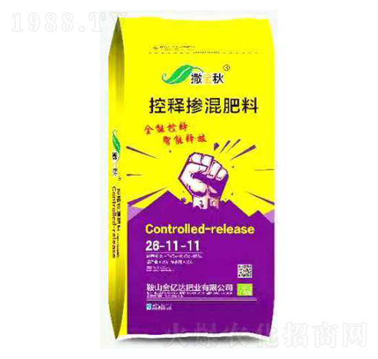 控釋摻混肥料26-11-11-撒金秋-金億達(dá)肥業(yè)