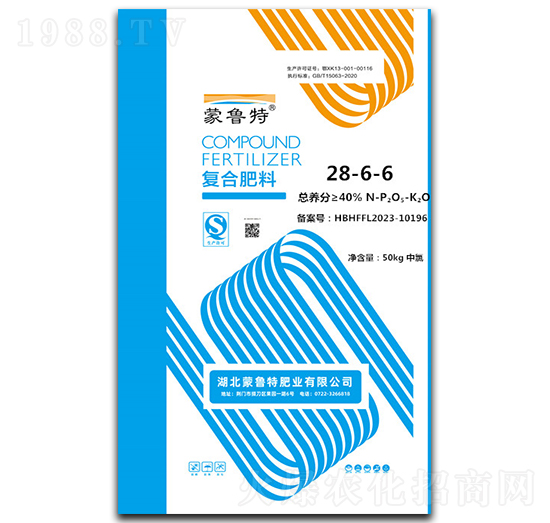 復(fù)合肥料28-6-6-蒙魯特-澳磷丹