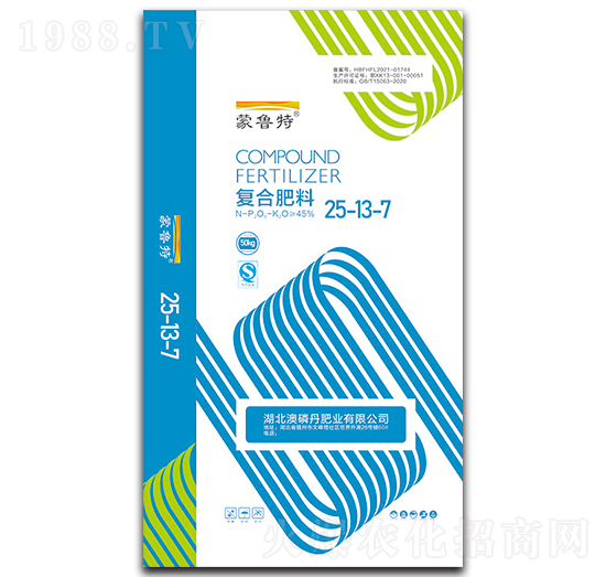 50kg復合肥料25-13-7-蒙魯特-澳磷丹