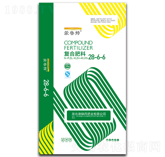 50kg復合肥料28-6-6-蒙魯特-澳磷丹
