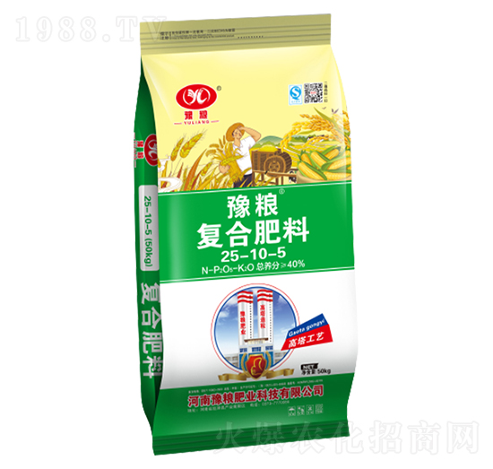高塔小麥玉米復(fù)合肥料25-10-5-豫糧肥業(yè)