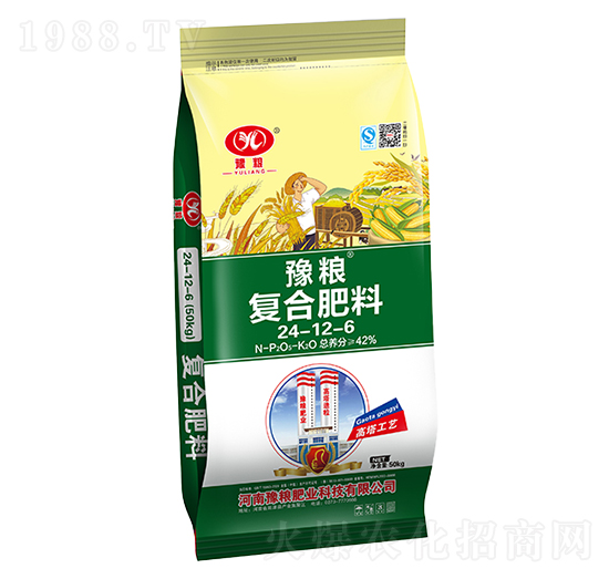高塔小麥玉米復合肥料24-12-6-豫糧肥業(yè)