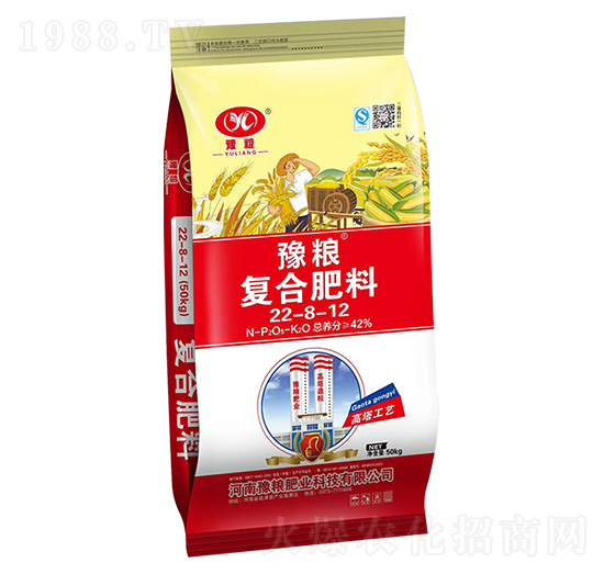 高塔小麥玉米復合肥料22-8-12-豫糧肥業(yè)