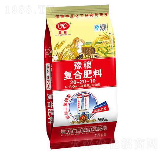 40kg高塔氯化鉀復合肥料20-20-10-豫糧肥業(yè)