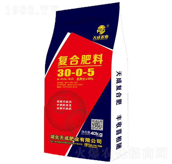 40kg復(fù)合肥料30-0-5-天成-沃斯特