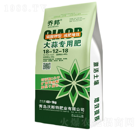 大蒜專用復(fù)合肥料18-12-18-喬邦-沃斯特