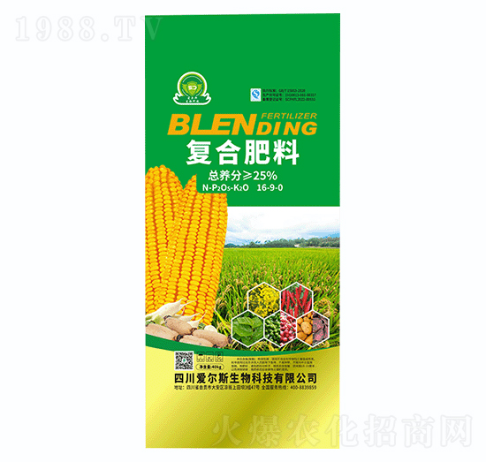 復合肥料16-9-0-愛爾斯生物