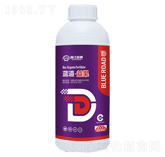 含氨基酸水溶肥料-益果-藍(lán)道