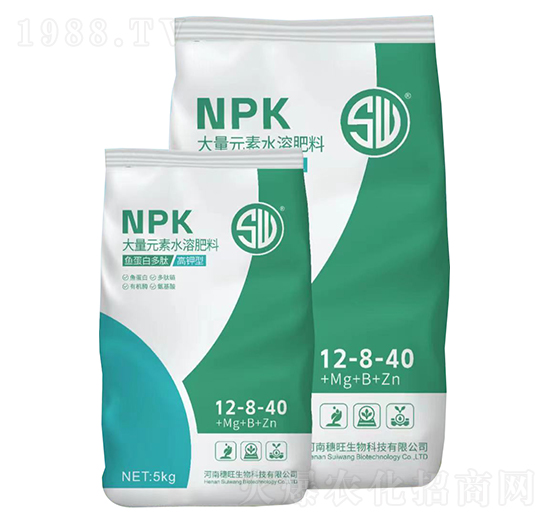 魚蛋白多肽高鉀型大量元素水溶肥料12-8-40-穗旺生物