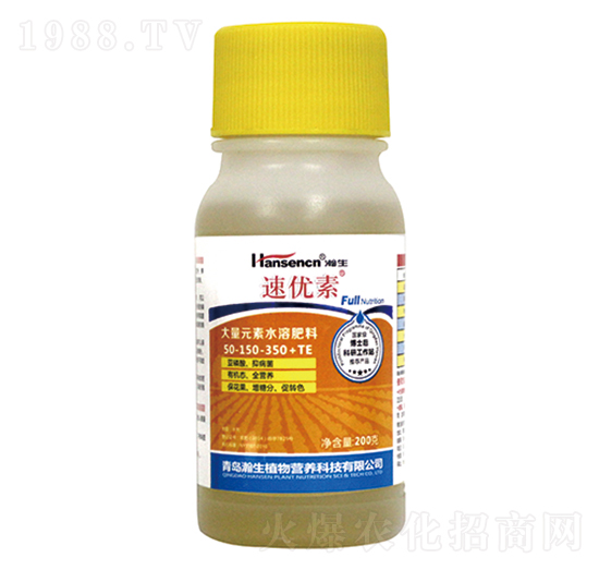 大量元素水溶肥料50-150-350+TE-速優(yōu)素-瀚生