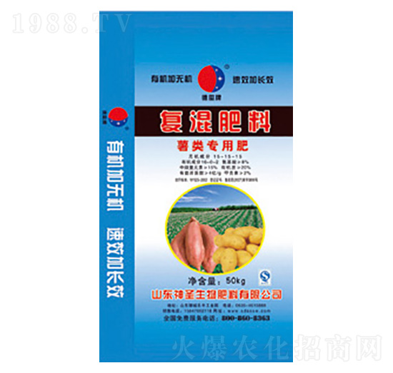 薯類專用復混肥料-神圣生物