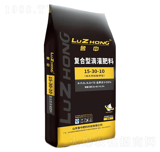 復合型滴灌肥料15-30-10-農(nóng)大肥業(yè)
