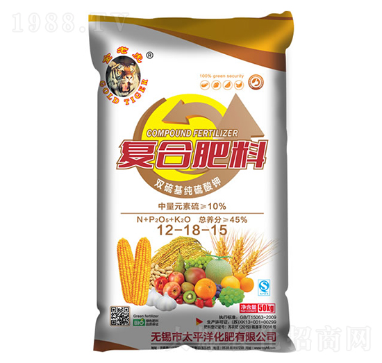 復(fù)合肥料12-18-15-金老虎-太平洋化肥