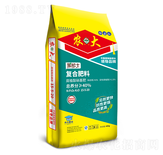 黑松土腐植酸硝基肥15-5-20-農(nóng)大生態(tài)