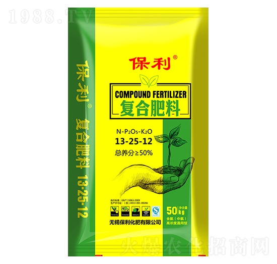 復(fù)合肥料13-25-12-保利化肥