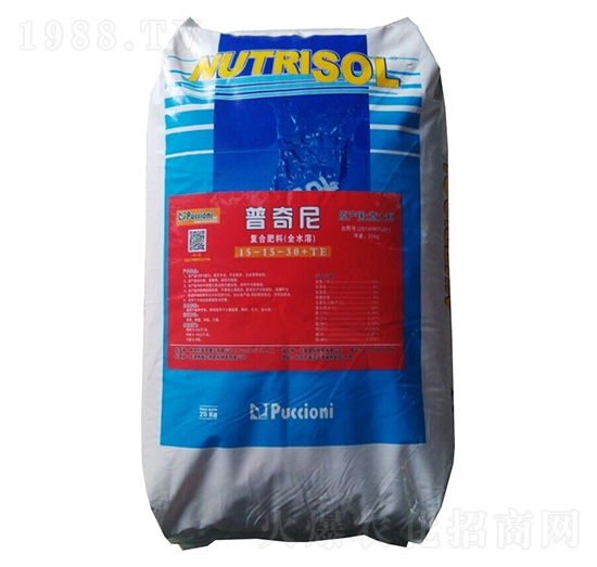大量元素水溶肥15-15-30-普奇尼-四季青農(nóng)業(yè)