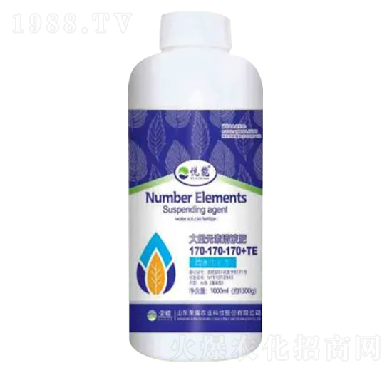 1300g均衡生長型大量元素清液肥170-170-170+TE-悅能-榮耀農(nóng)業(yè)