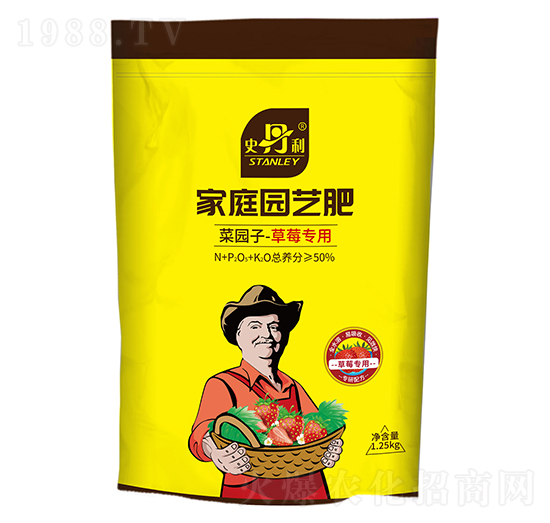 菜園子·草莓專(zhuān)用家庭園藝復(fù)合肥-史丹利