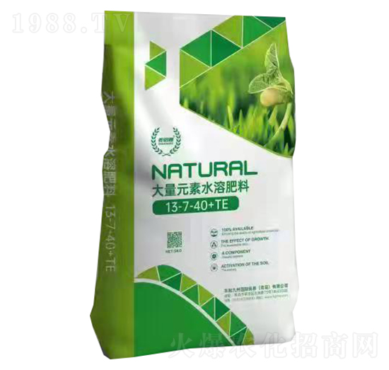 大量元素水溶肥13-7-40+TE-豐耘九州