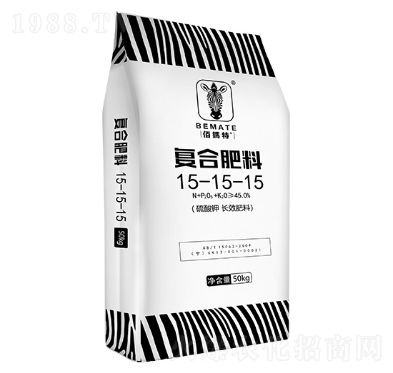 硫酸鉀長(zhǎng)效復(fù)合肥料15-15-15-佰鎷特-云天化農(nóng)資