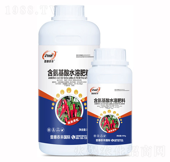 辣椒需配含氨基酸水溶肥-普惠農(nóng)豐