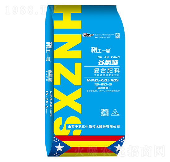 谷氨糖復合肥料15-20-5-根土一號-中農(nóng)化