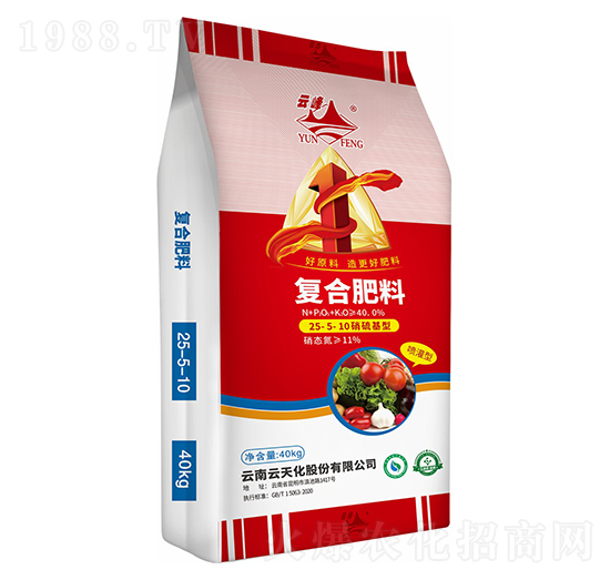 復合肥料25-5-10-云峰-云天化農(nóng)資