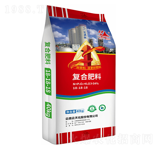 40kg復(fù)合肥料18-18-18-云峰化工