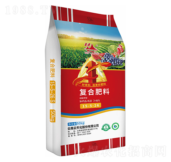 復(fù)合肥料15-5-26-云峰化工