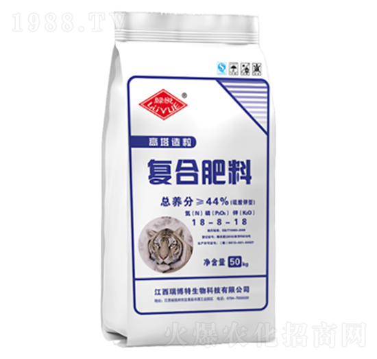 高塔造粒復(fù)合肥料18-8-18-綠悅-億佳農(nóng)肥業(yè)