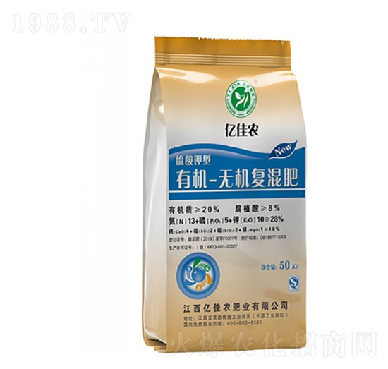 硫酸鉀型有機(jī)-無機(jī)復(fù)混肥13-5-10-億佳農(nóng)肥業(yè)