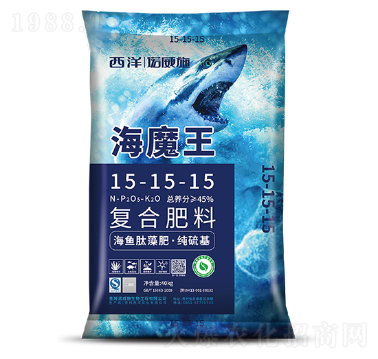 純硫基復(fù)合肥料15-15-15-海魔王-世沃威生態(tài)