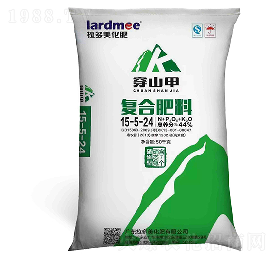 硝硫型復合肥料15-5-24-穿山甲-拉多美